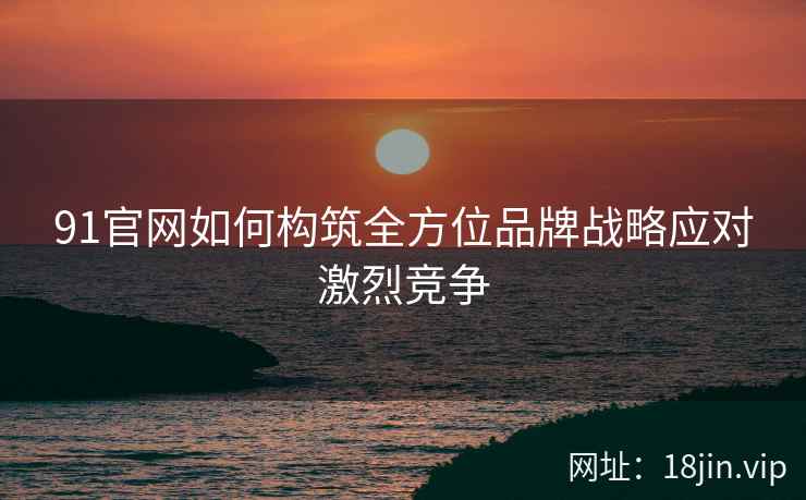 91官网如何构筑全方位品牌战略应对激烈竞争