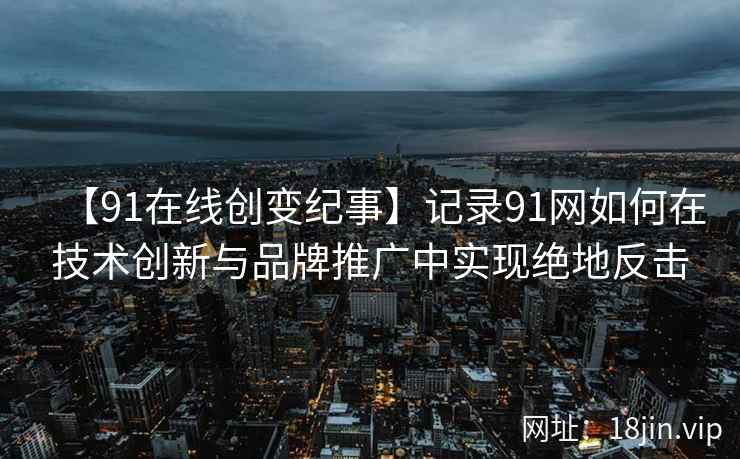 【91在线创变纪事】记录91网如何在技术创新与品牌推广中实现绝地反击