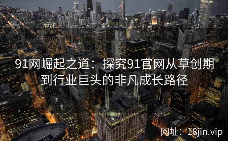 91网崛起之道：探究91官网从草创期到行业巨头的非凡成长路径