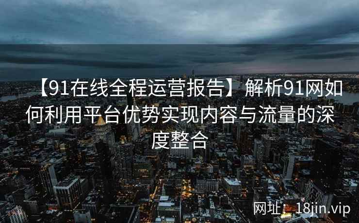 【91在线全程运营报告】解析91网如何利用平台优势实现内容与流量的深度整合